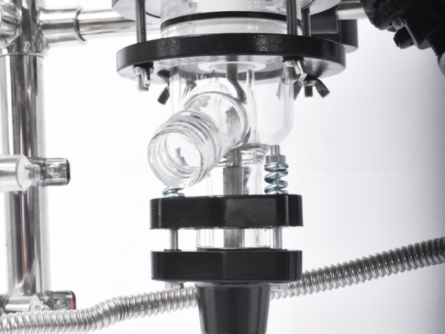 стеклянный реактор 50 л с рубашкой