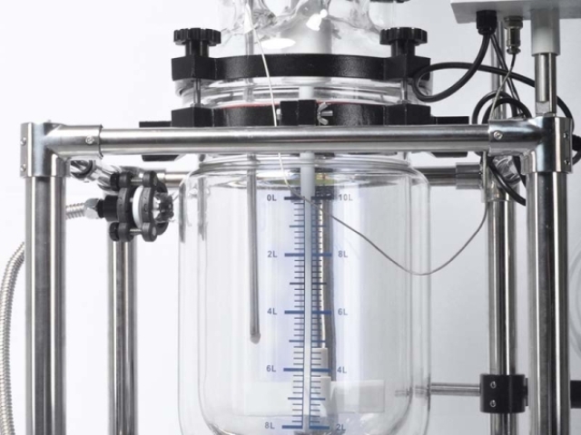 реактор 10 литров боросиликатное стекло