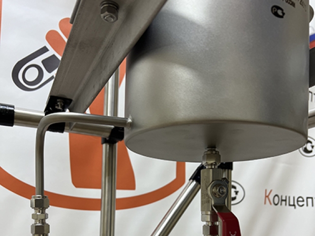 донный шаровой кран со встроенным фильтром