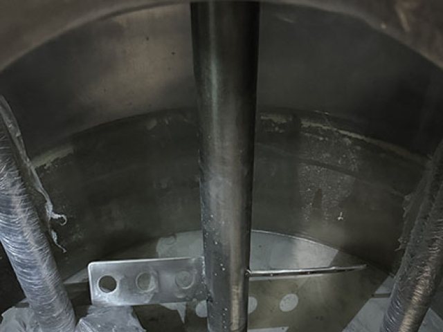 диссольвер - мешалка рама со скребками и мешалки фрезы